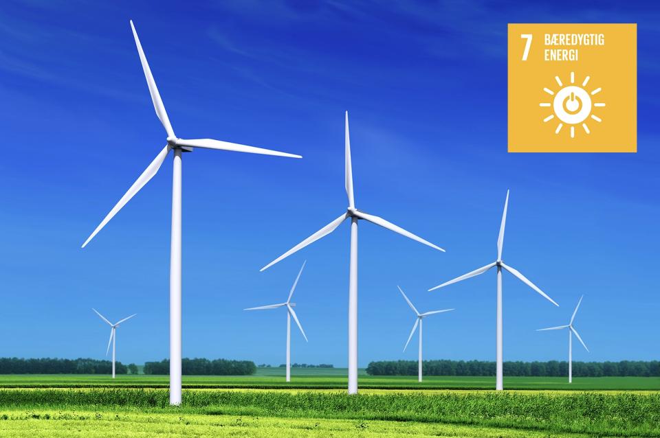 Verdensmål 7: Ren energi til en overkommelig pris