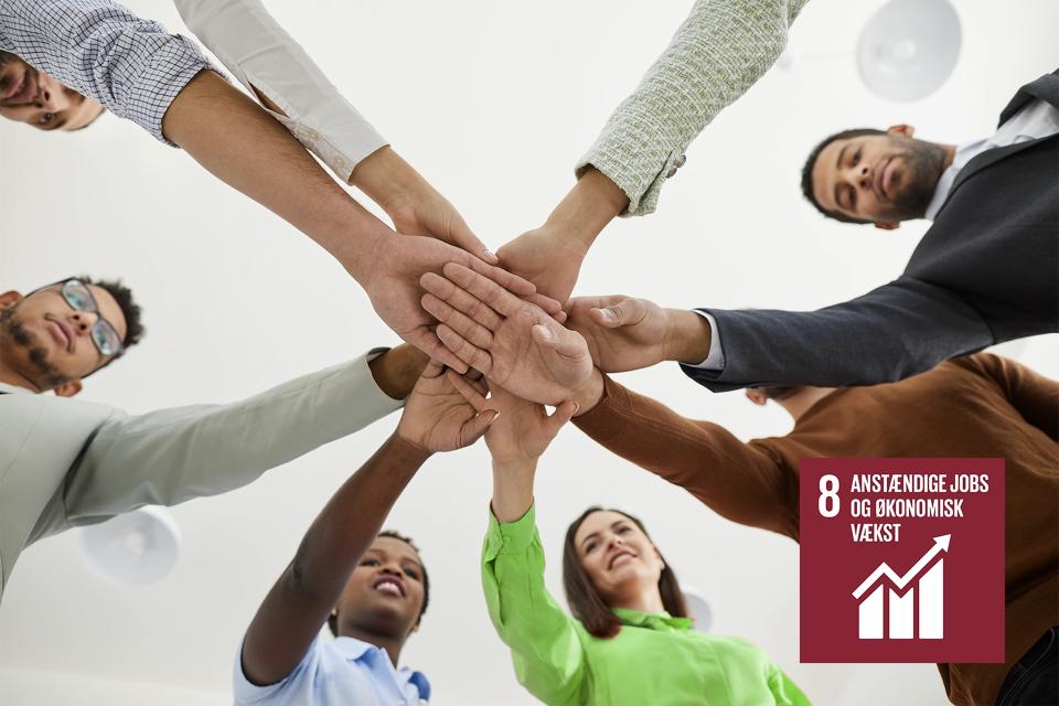 Verdensmål 8: Anstændige jobs og økonomisk vækst